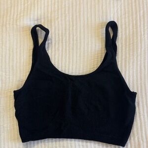 GAP Black Crop Bralette